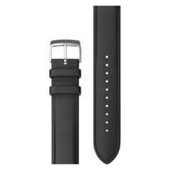 Mobvoi Pasek skórzany czarny 20mm do TicWatch E, C2 Onyx/Platium