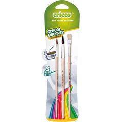 Cricco Pędzelki szkolne 3szt bls CRICCO