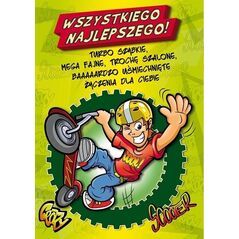Stamp Karnet Young B6 + koperta wzór nr 018