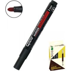 Grand Marker permanentny GR-103R czarny (12szt) GRAND