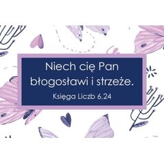 Szaron Magnes na lodówkę - Niech Cię Pan błogosławi