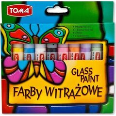 Toma Farby witrażowe 10x10,5 TOMA