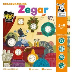 Edgard Kapitan Nauka. Gra edukacyjna. Zegar