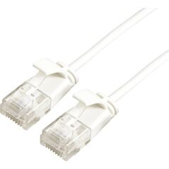Roline Kabel krosowy ROLINE UTP Data Center Cat.6A (klasa EA), LSOH, cienki, biały, 1,5 m.