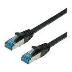 Value VALUE S/FTP (PiMF) PatchCord Cat6a. CU. Black 1.5m