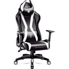 Fotel Diablo Chairs X-Horn King Size Czarno-Biały