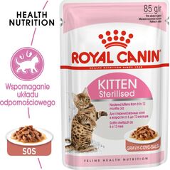 Royal ROYAL KOT sasz. 85g KITTEN STERILISED w sosie
