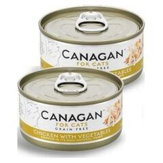 Canagan CANAGAN KOT pusz.75g CHICKEN/VEGETABLE KURCZAK / WARZYWA /12