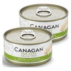 Canagan CANAGAN KOT pusz.75g FRESH CHICKEN KURA /12