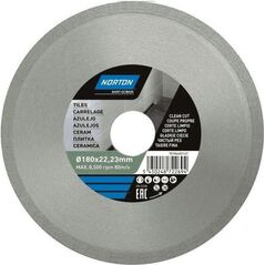 Norton Clipper tarcza diamentowa 180x22,2mm ciągła standard ceramic (70184601276)