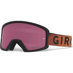 Giro Gogle GIRO BLOK MTB black red hypnotic (Szyba Czerwona Lustrzana VIVID-Carl Zeiss TRAIL + Szyba Przeźroczysta 99% S0)