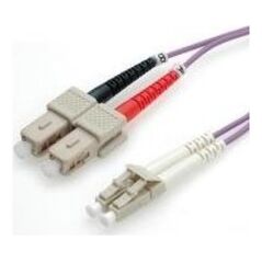 Value VALUE FO Cable 50/125µ. OM4. LC/SC. Violet. 1.0m