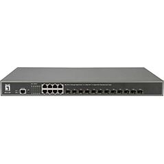 Switch LevelOne LevelOne Switch 8x GE GTL-2091 12xGSFP 19"