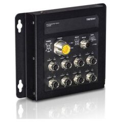 Switch TRENDnet TRENDnet Switch 8-Port Gbit Industrial PoE+ EN50155 M12