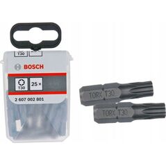 Bosch końcówka wkręcająca EXH T30 x 25mm 25 sztuk (2607002801)
