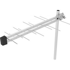 Antena RTV Sencor Antena zewnętrzna SDA 612 DVB-T2/T Zysk 10dB,Imp 75OHm, 4G LTE -SDA 612