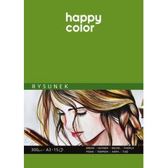 Happy Color Szkicownik A3 15k biały
