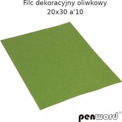 Polsirhurt Filc dekoracyjny 20x30 oliwkowy a"10