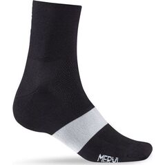 Giro Skarpety GIRO CLASSIC RACER black white roz. M (40-42)