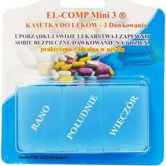 El-Comp Kaset. do dawk.leków dzienna KD3-A 1szt.
