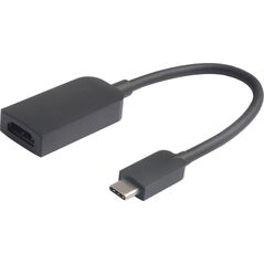 Adapter USB MicroConnect USB - C to HDMI Slim, Black