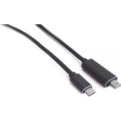 Kabel USB MicroConnect USB-C - mini DisplayPort 3 m Czarny (USB3.1CMDP3)