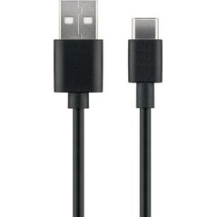 Kabel USB MicroConnect USB-A - USB-C 2 m Czarny (USB3.1CCHAR2B)