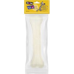 Hau&Miau KOŚĆ PRASOWANA BIAŁA, 31,5 cm ,1szt/op, 385 g/op, 48 op/karton