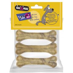 Hau&Miau KOŚĆ PRASOWANA NATURALNA, 7,5 cm, 5szt/op, 75 g/op, 96 op/karton