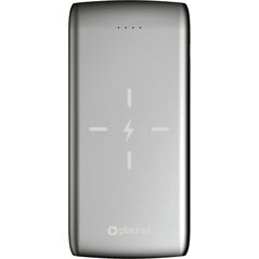 Powerbank Platinet Wireless 10000mAh Srebrny