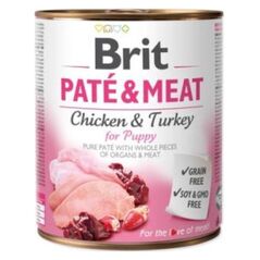 Brit Brit Pate & Meat Dog Puppy puszka 800g