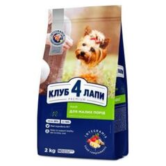 Club 4 Paws CLUB4Ł PIES 2kg MAŁA RASA