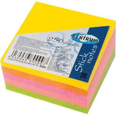 Centrum NOTES SAMOPRZYLEPNY CENTRUM 51X51MM 5X50 KARTECZEK NEONOWYCH