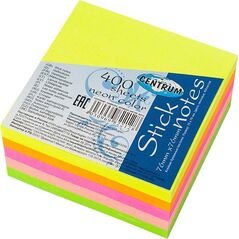 Centrum NOTES SAMOPRZYLEPNY CENTRUM 76X76MM 80 KARTEK NEONOWYCH