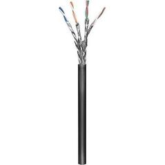 Goobay Goobay 57197 CAT 6 outdoor network cable, S/FTP (PiMF), black, 100 m