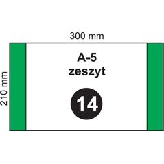 Folplast Okładka na zeszyt A5 NR 14 (20szt)