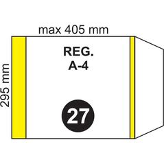 Folplast Okładka na podr A4 regulowana NR 27 (20szt)