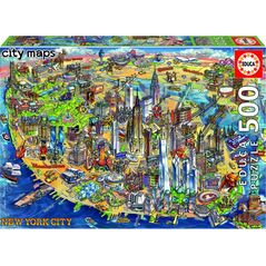 Educa Puzzle 500 Elementów Mapa New York