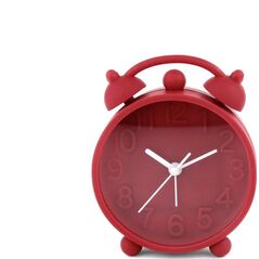 Platinet PLATINET ALARM CLOCK HAPPINESS RED
