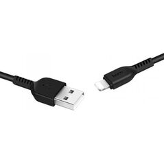 Kabel USB Hoco USB-A - Lightning 1 m Czarny (6957531068808)