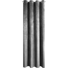 Eurofirany Zasłona Dekoracyjna Euro Pierre Stal 140x250