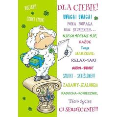 Stamp Karnet Smile B6 + koperta wzór nr 01