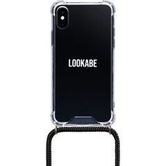 Lookabe LOOKABE Crossbody Phone Clear Case Black | iPhone X / Xs