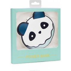 Powerbank Babaco Brelok Panda 2200mAh Biało-niebieski