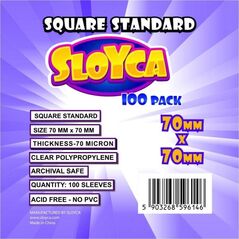 Sloyca Koszulki Square Standard 70x70mm (100szt) SLOYCA