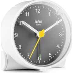 Braun BC 01 WB budzik kwarcowy biały (67006)