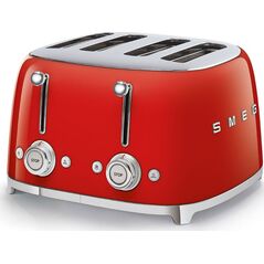 Toster Smeg czerwony TSF03RDEU