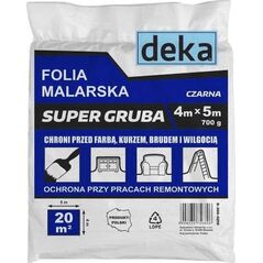 Folia malarska EPM folia malarska super gruba, czarna 4x5m 700G (D-300-0210)