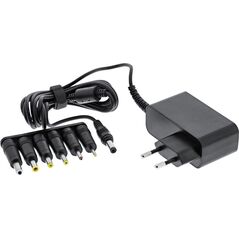 InLine Uniwersalny zasilacz do laptopa - InLine 12V / 24W z 6 wymiennymi wtyczkami