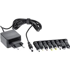 InLine Uniwersalny zasilacz do laptopa - InLine 5V / 15W z 8 wymiennymi wtyczkami - Micro-USB - USB-C